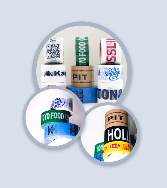 printed gum tape